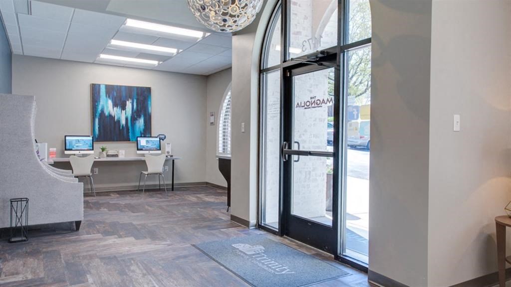 Lobby at The Magnolia Apartment Homes, Chesterfield, 63017