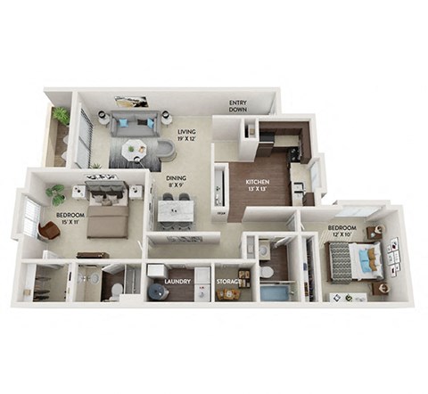 Maple-Upper Floorplan
