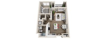 1 bed 1 bath at Arrive Los Carneros Apartments, Goleta