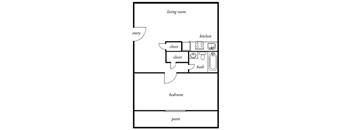 One Bedroom at Julie Ann, Portland, OR, 97215