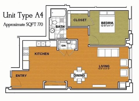 Director A4 Floorplan