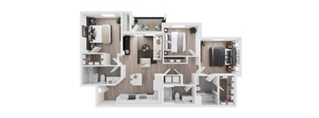 3 Bedroom and 3 bath floorplanat Arrive Suisun City, Suisun City, CA 94585 ?