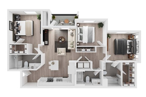 3 Bedroom and 3 bath floorplanat Arrive Suisun City, Suisun City, CA 94585 ?