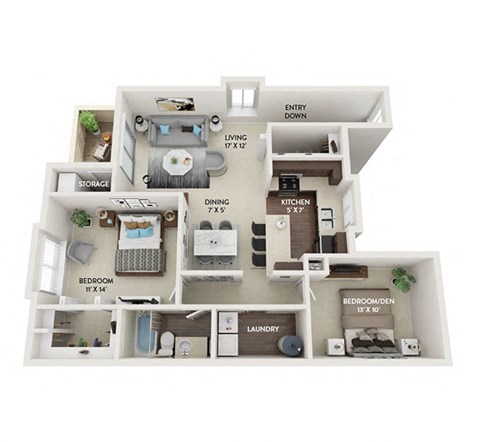 Pine-Upper Floorplan