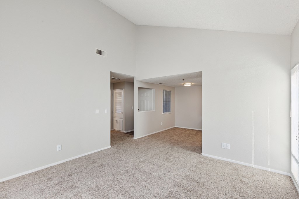 Carpeted Living Area at ReNew on Summerfield, Vacaville, California