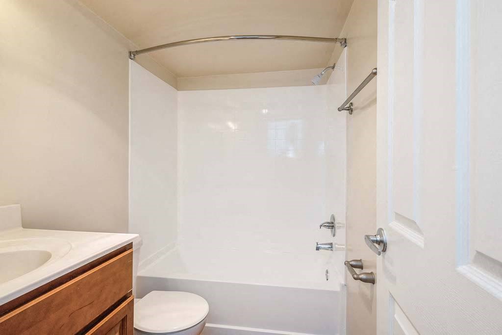 a bathroom with a toilet sink at ReNew Odenton, Odenton, 21113
