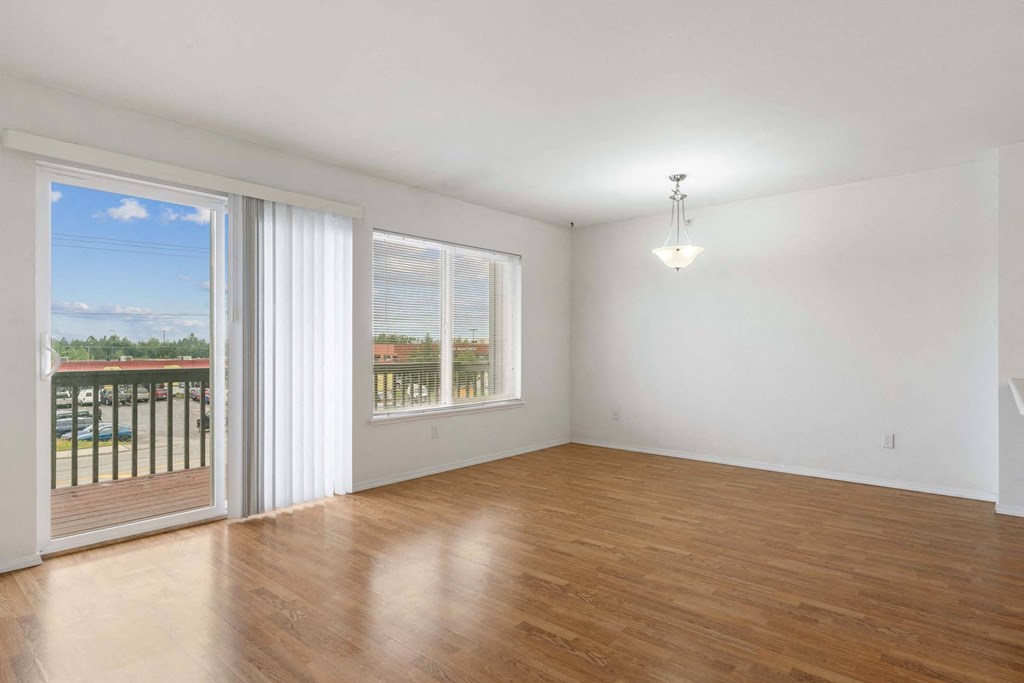 Living Room at ReNew Bayshore Townhomes, Anchorage