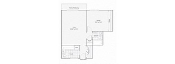a floor plan of a house