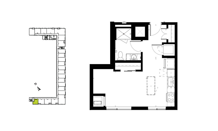 Studio Floorplan