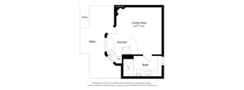 Cabin studio 1 bath B at Salinas Sunset Apartments, Salinas, 93907