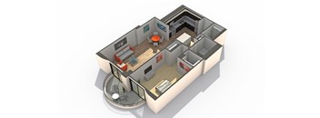 Seven 62 Floor Plan at ReNew Wheaton Center, Wheaton, IL 60187