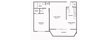 Floor Plan at The Reserve on Washington, Illinois