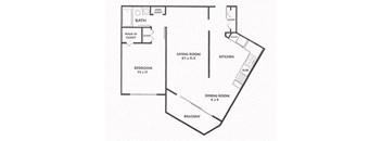 Floor Plan at The Reserve on Washington, Illinois