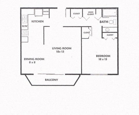 Floor Plan at The Reserve on Washington, Illinois