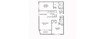 Floor Plan at The Reserve on Washington, Illinois