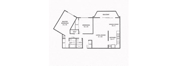 Floor Plan at The Reserve on Washington, Illinois