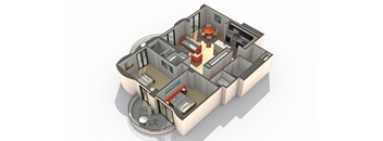Ten 81 Floor Plan at ReNew Wheaton Center, Wheaton, IL 60187