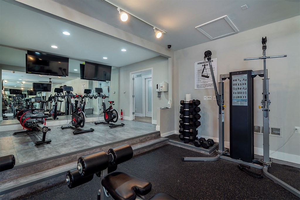 Fitness Center at Ascent at Farmington Hills, Farmington Hills