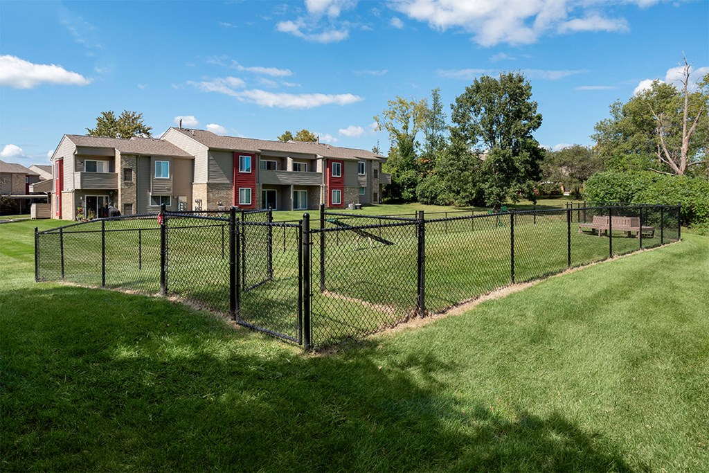 Dog Park at Ascent at Farmington Hills, Michigan, 48331