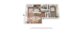 One Bedroom at Timberlee, Portland, OR, 97221