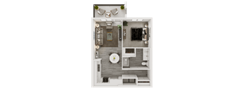 a bedroom floor plan of a 2100 sq ft apartment