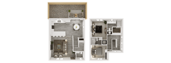 Unit-type-2 at Arrive Longmont, Colorado