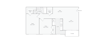 Floor Plan at The Jeffersonian, Charlottesville, VA