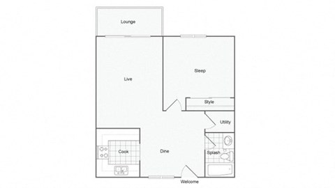 Magnolia Floor Plan at The Clubhouse at Port Orchard, Port Orchard, WA, 98366