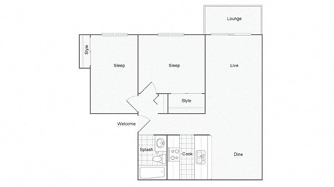 Mardrona Floor Plan at The Clubhouse at Port Orchard, Port Orchard, Washington