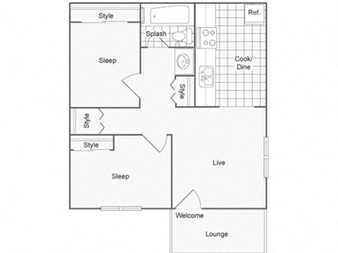 Willow Floor Plan at The Clubhouse at Port Orchard, Port Orchard, WA