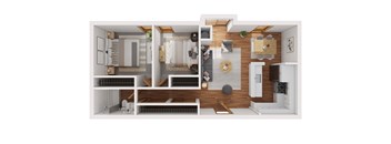 A series of images showing different rooms of a house.