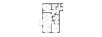 B2 Floorplan at Zest, Minneapolis, MN, 55419