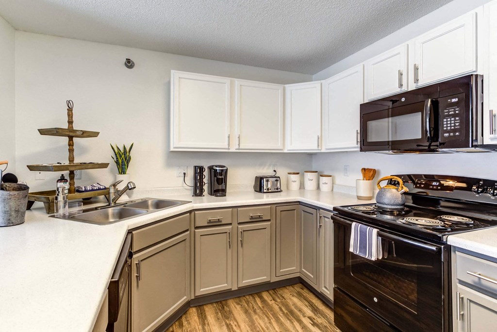 our apartments offer a kitchen