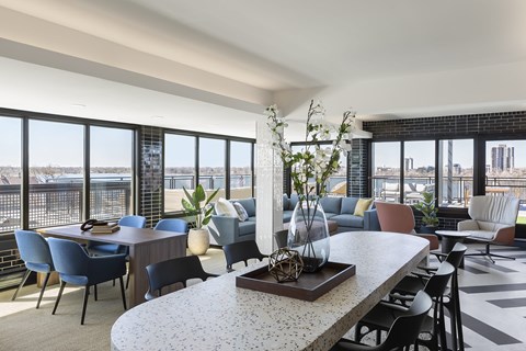 Lounge Room at The Venue on Knox Apartments, Minneapolis, MN