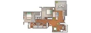 The-Centennial Floor Plan at ReNew on Summerfield, Vacaville, California