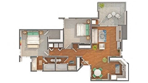 The-Centennial Floor Plan at ReNew on Summerfield, Vacaville, California