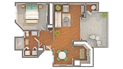 The-Hawkins Floor Plan at ReNew on Summerfield, Vacaville, CA