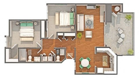 The-Nelson Floor Plan at ReNew on Summerfield, Vacaville, 95687