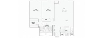 Cambridge Floor Plan at Renew Worcester, Worcester