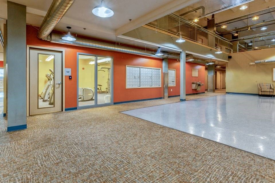 Lobby at Blue Ribbon Lofts, Wisconsin, 53205