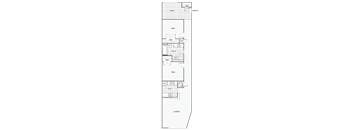 Floorplan for The Broadway - 2 beds and 2 baths  at Blue Ribbon Lofts, Milwaukee, WI, 53205
