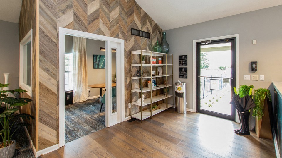 Interior Shelf at ReNew Cross Creek, Missouri