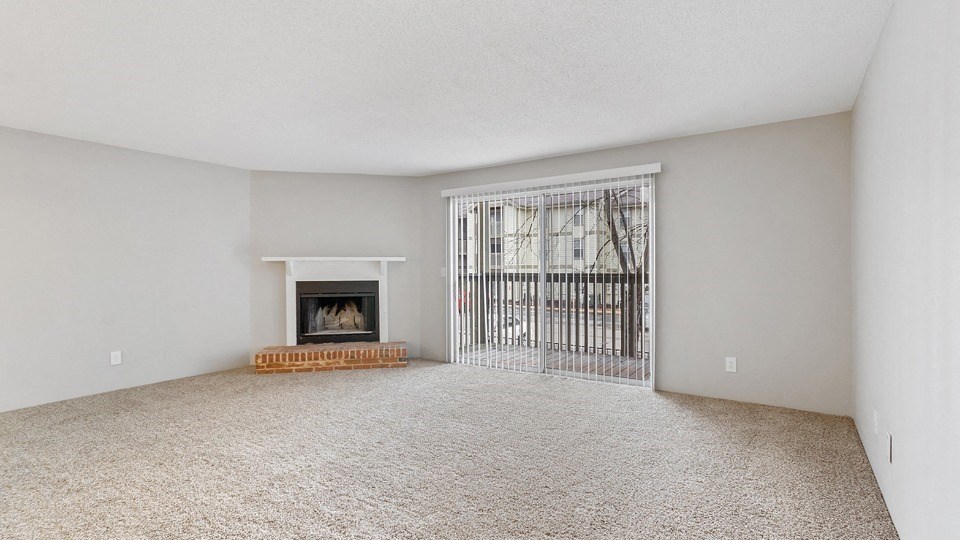 Carpeted Living Area at ReNew Cross Creek, St. Louis, 63125