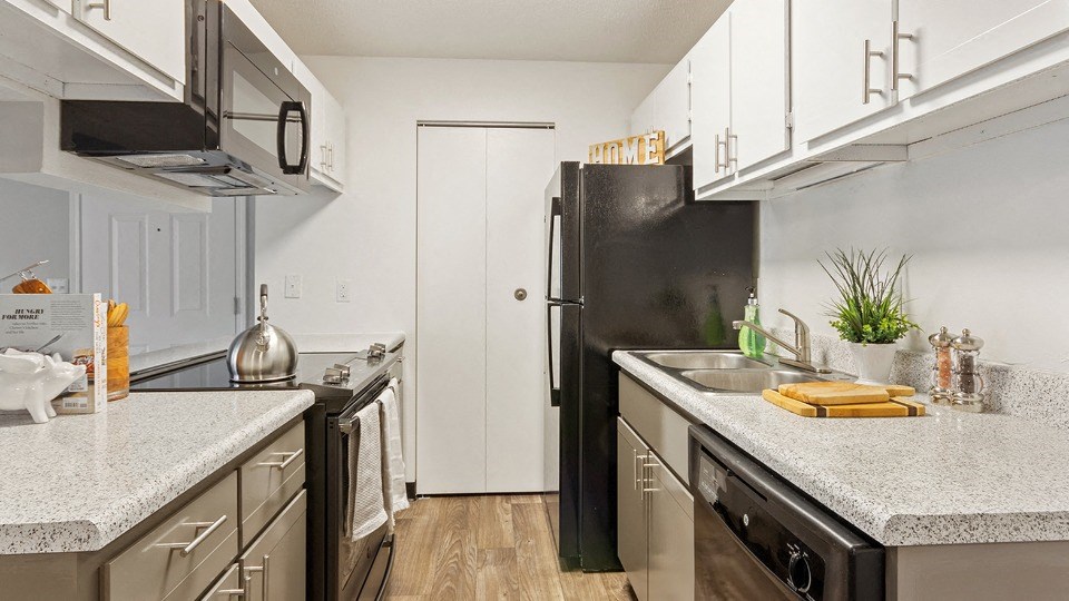 Spacious Kitchen at ReNew Cross Creek, Missouri, 63125