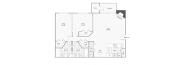 Seville Floorplan at ReNew Cross Creek, Missouri, 63125
