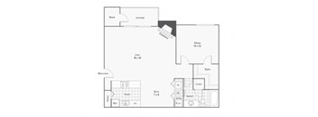 Valencia Floorplan at ReNew Cross Creek, St. Louis, Missouri