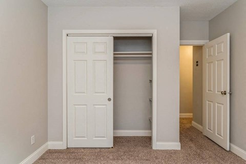 Bedroom With Closet at Cove at Linden Hills, Minneapolis, MN