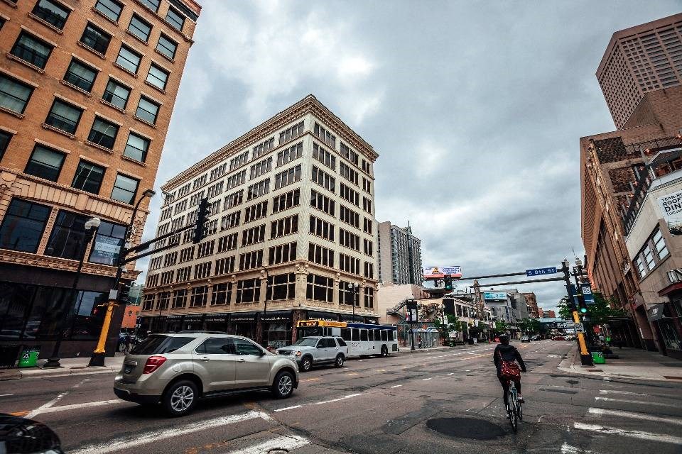 Neighborhood Streets at Cove at Linden Hills, Minnesota, 55410