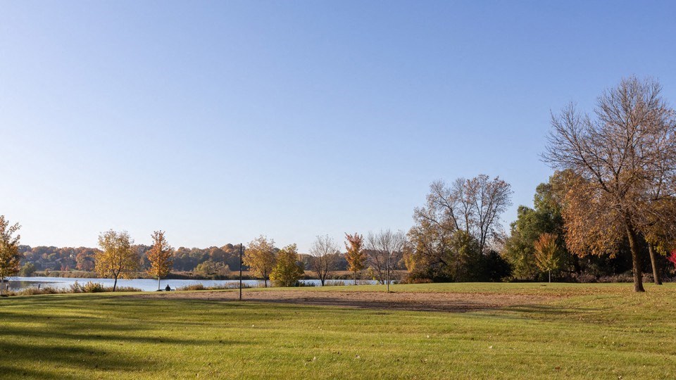 Green Landscape Near Lake at ReNew at Neill Lake, Eden Prairie