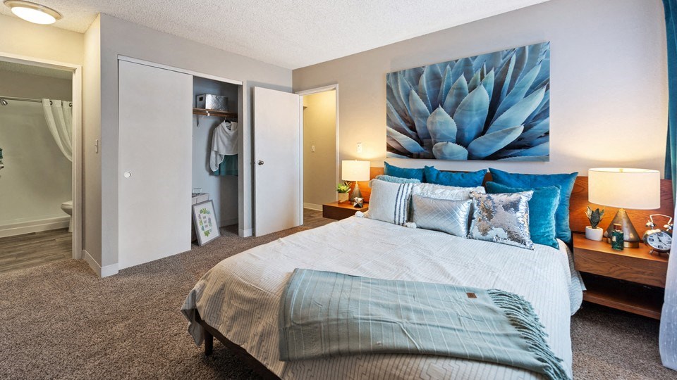 Gorgeous Bedroom at ReNew at Neill Lake, Eden Prairie, MN